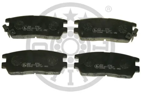 Гальмівні колодки дискові Optimal BP-09792