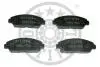 Гальмівні колодки дискові Optimal BP-09793 (фото 1)