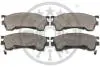 Гальмівні колодки дискові Optimal BP-09811 (фото 2)
