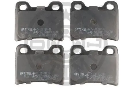 Гальмівні колодки дискові Optimal BP-09813