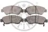 Гальмівні колодки дискові Optimal BP-09816 (фото 2)