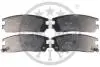 Гальмівні колодки дискові Optimal BP-09828 (фото 1)