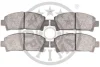 Гальмівні колодки дискові Optimal BP-09829 (фото 2)