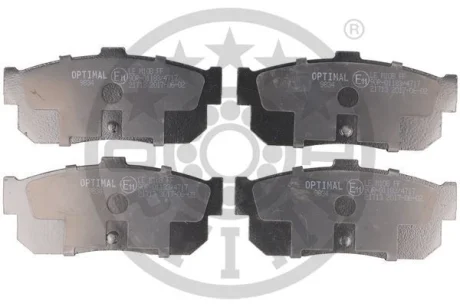 Гальмівні колодки дискові Optimal BP-09834
