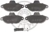 Гальмівні колодки дискові Optimal BP-09898 (фото 1)