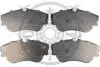 Гальмівні колодки дискові Optimal BP-09929 (фото 1)