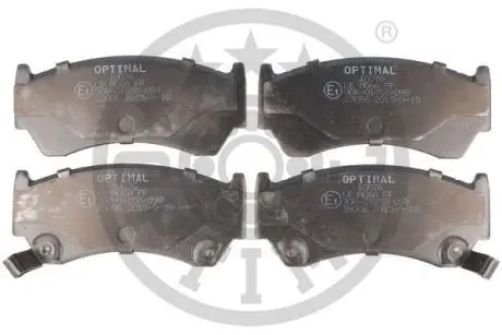 Гальмівні колодки дискові Optimal BP-10076