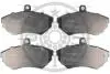 Гальмівні колодки дискові Optimal BP-10170 (фото 1)