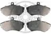 Гальмівні колодки дискові Optimal BP-10186 (фото 1)