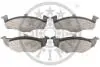 Гальмівні колодки дискові Optimal BP-10188 (фото 2)
