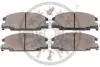 Гальмівні колодки дискові Optimal BP-10264 (фото 2)