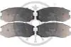 Гальмівні колодки дискові Optimal BP-10325 (фото 1)