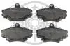 Гальмівні колодки дискові Optimal BP-10342 (фото 1)