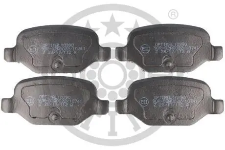 Гальмівні колодки дискові Optimal BP-10390