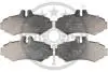 Гальмівні колодки дискові Optimal BP-10403 (фото 1)