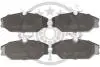 Гальмівні колодки дискові Optimal BP-10438 (фото 1)