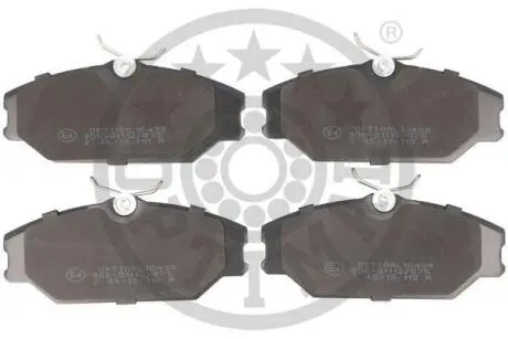 Гальмівні колодки дискові Optimal BP-10438