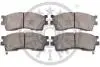 Гальмівні колодки дискові Optimal BP-10477 (фото 2)