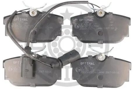 Гальмівні колодки дискові Optimal BP-10486