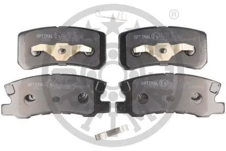 Гальмівні колодки дискові Optimal BP-10537