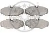Гальмівні колодки дискові Optimal BP-12014 (фото 2)