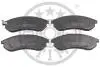 Гальмівні колодки дискові Optimal BP-12117 (фото 1)