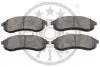 Гальмівні колодки дискові Optimal BP-12117 (фото 2)