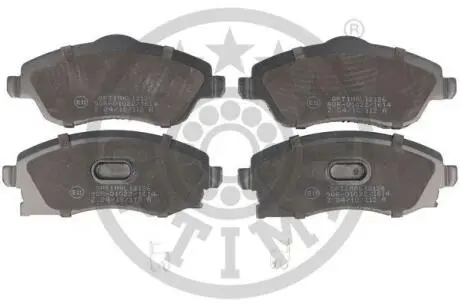 Гальмівні колодки дискові Optimal BP-12126