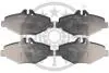 Гальмівні колодки дискові Optimal BP-12127 (фото 1)