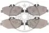 Гальмівні колодки дискові Optimal BP-12127 (фото 2)