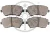 Гальмівні колодки дискові Optimal BP-12131 (фото 2)