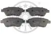 Гальмівні колодки дискові Optimal BP-12132 (фото 1)