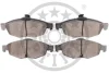Гальмівні колодки дискові Optimal BP-12149 (фото 2)