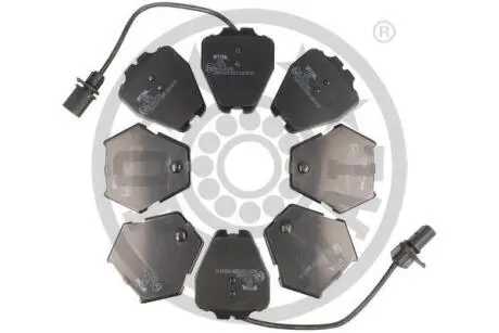 Гальмівні колодки дискові Optimal BP-12158