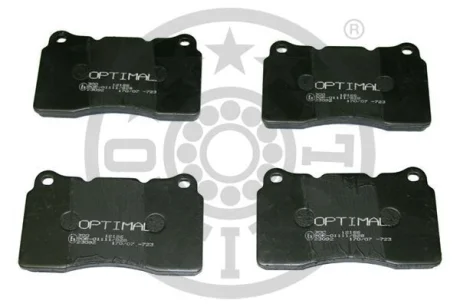 Гальмівні колодки дискові Optimal BP-12166