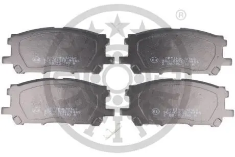 Гальмівні колодки дискові Optimal BP-12168