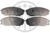 Гальмівні колодки дискові Optimal BP-12184 (фото 1)