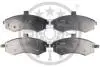 Гальмівні колодки дискові Optimal BP-12219 (фото 1)