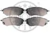 Гальмівні колодки дискові Optimal BP-12256 (фото 1)