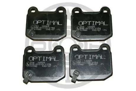 Гальмівні колодки дискові Optimal BP-12265