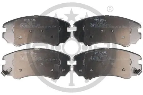 Гальмівні колодки дискові Optimal BP-12267
