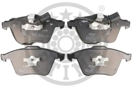 Гальмівні колодки дискові Optimal BP-12272