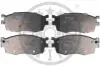 Гальмівні колодки дискові Optimal BP-12280 (фото 1)