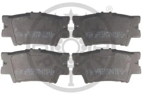 Гальмівні колодки дискові Optimal BP-12311