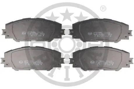 Гальмівні колодки дискові Optimal BP-12312