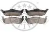 Гальмівні колодки дискові Optimal BP-12315 (фото 2)