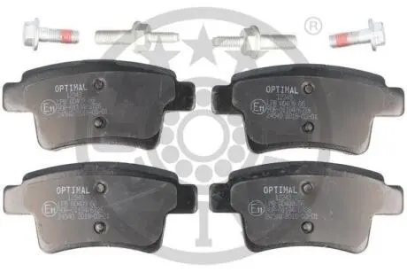Гальмівні колодки дискові Optimal BP-12343