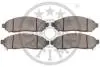 Гальмівні колодки дискові Optimal BP-12346 (фото 2)