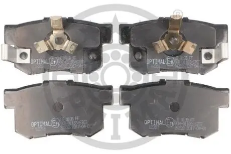 Гальмівні колодки дискові Optimal BP-12353