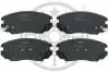 Гальмівні колодки дискові Optimal BP-12409 (фото 1)